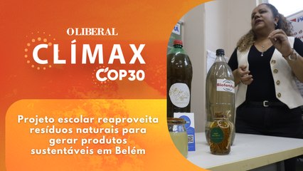 Projeto escolar reaproveita resíduos naturais para gerar produtos sustentáveis em Belém