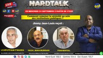Hardtalk: Jimmy Jean-Louis reçoit : Ram Etwareea, Faizal Jeerooburkhan et Yvan Martial