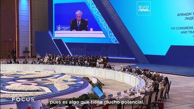 Astaná acoge el 8.º Congreso de líderes religiosos mundiales con llamamientos a la paz y el diálogo