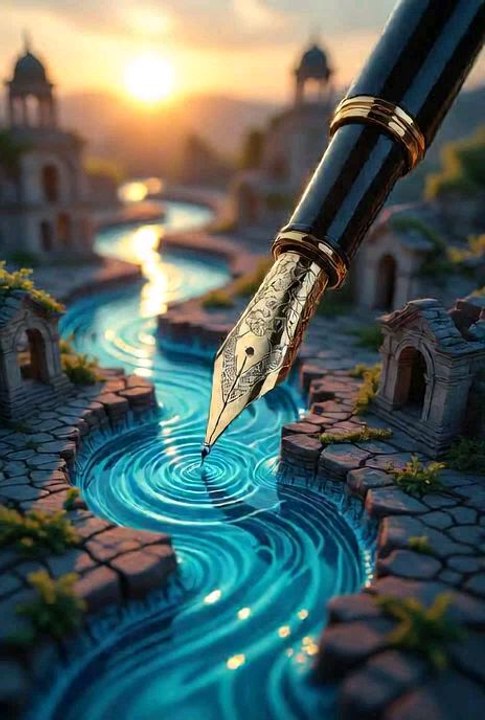 which Prophet invented a pen?