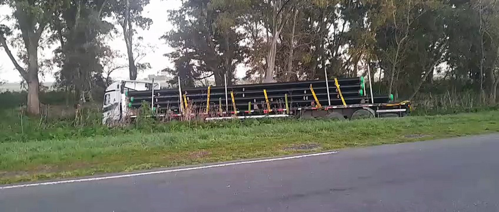 video: dos muertos por un choque y un herido grave oriundo de Bahía Blanca
