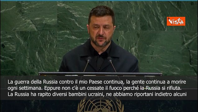 Zelensky: Russia non vuole cessate il fuoco in Ucraina e le persone continuano a morire