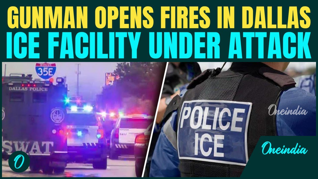 US Dallas ICE Facility Shooting BREAKING: 2 Detainees Killed as Gunman Open Fires; Shooter Dead