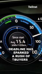 EV tax credit expiration will increase prices