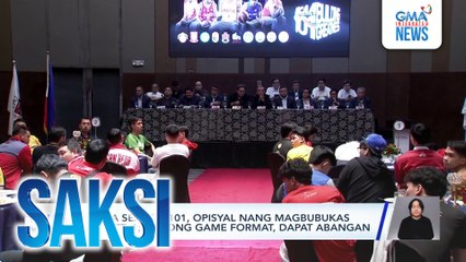 NCAA Season 101, opisyal nang magbubukas sa Oct.1 | Saksi