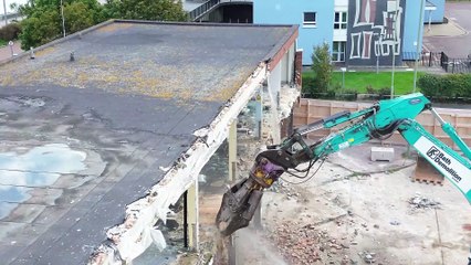 Demolition of Gosport Bus Station