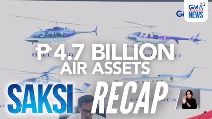 Saksi: (Part 1) P4.7B air assets ni Rep. Zaldy Co, pinapa-freeze ng DPWH; Mag-asawang Discaya, ex-DPWH Engineers Alcantara, Hernandez, Mendoza, itinuring na protected witness ng DOJ; Bagyong Opong, mas lalong lumakas