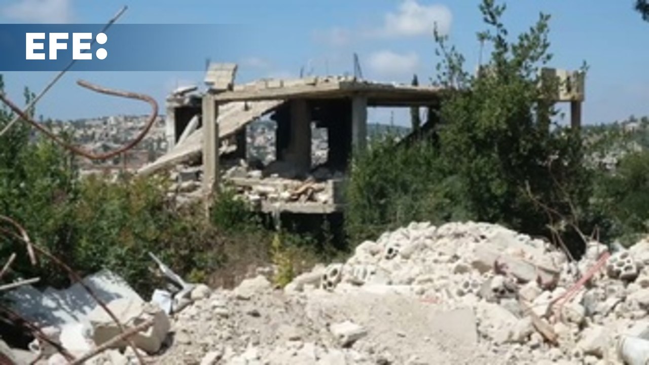 El sur del Líbano sigue entre ruinas un año después del estallido de la guerra