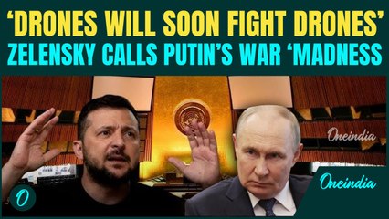 ‘Weapons Decide Who Survive’: Zelensky WARNS the World; Calls Out Putin's War 'Madness' At UN