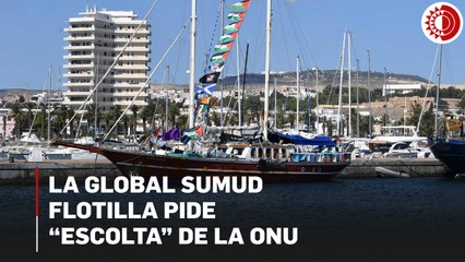 La Global Sumud Flotilla pide “escolta y observadores” a los países de la ONU