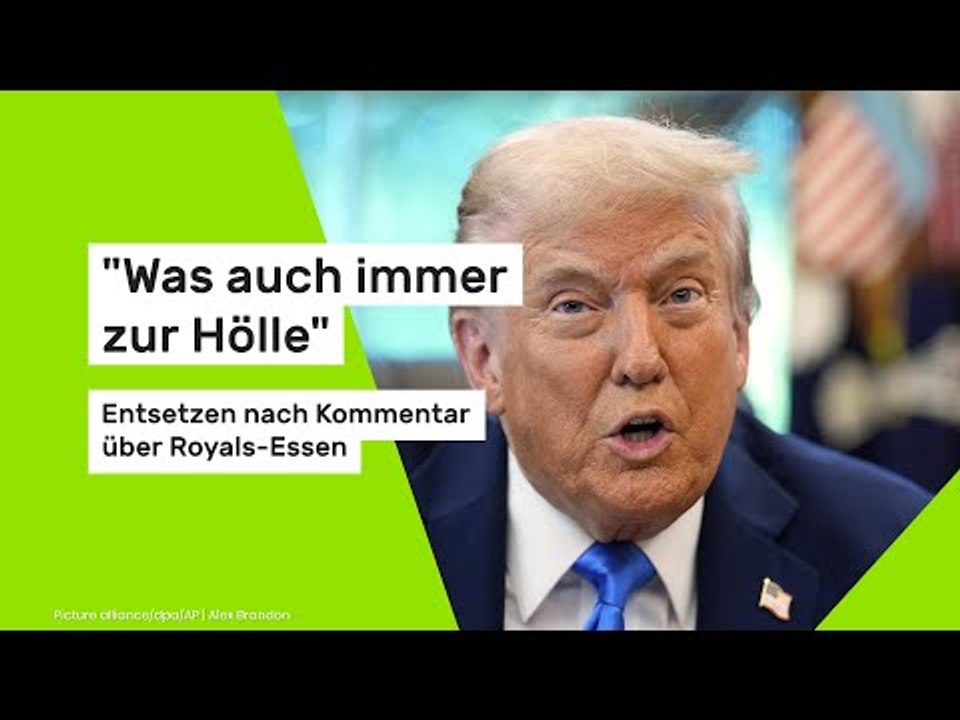 'Was auch immer zur Hölle' - Entsetzen nach Kommentar über Royals-Essen