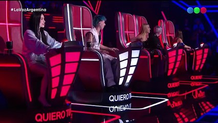 Un hombre irrumpió en el estudio de La Voz Argentina