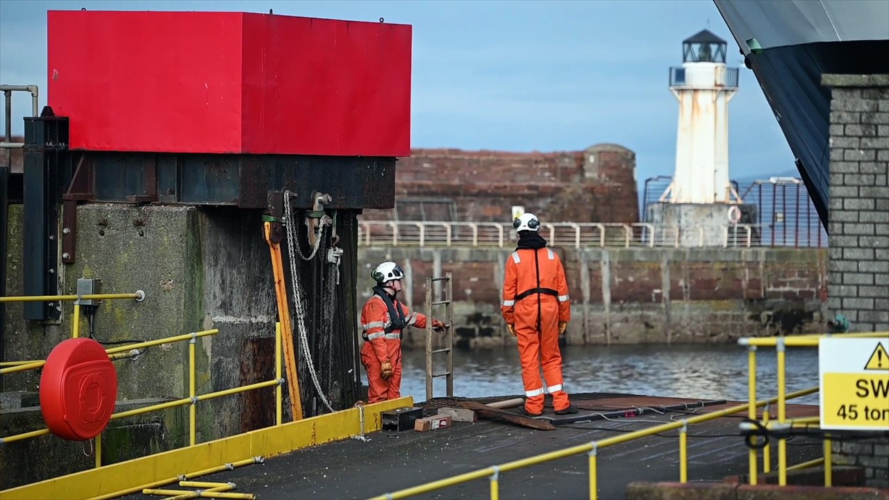 MV Caledonian Isles returns to Ardrossan