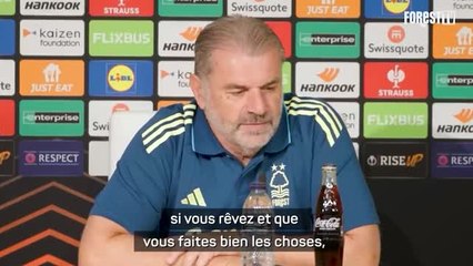 Nottingham - Postecoglou : "Ce sont ces histoires qui résonnent le plus"