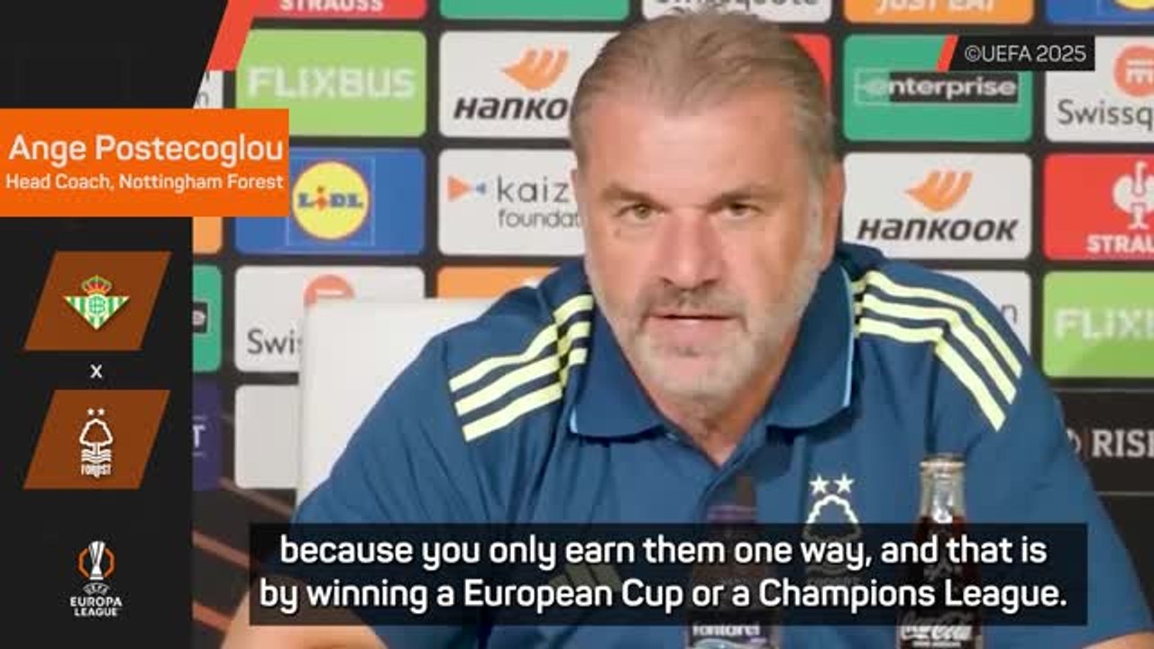 Postecoglou to tap into Forest's European history for Europa League run
