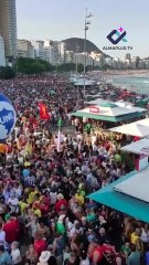Protesta en Río de Janeiro: ¡El pueblo rechaza la amnistía a Bolsonaro!