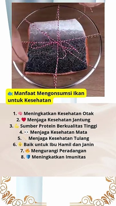🐟 Manfaat Mengonsumsi Ikan untuk Kesehatan