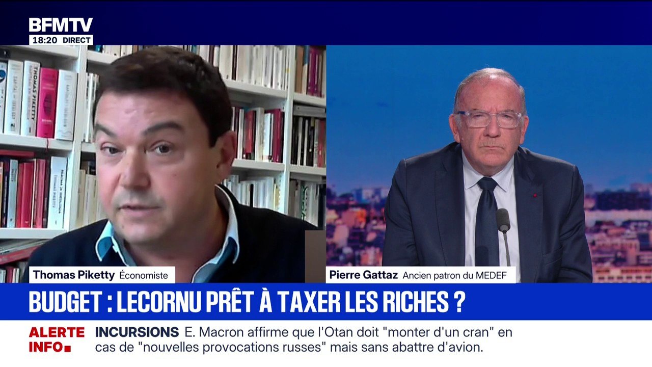 Taxe Zucman: "Le premier impôt de ces dernières années, c'est évidemment l'inflation", affirme Thomas Piketty, économiste