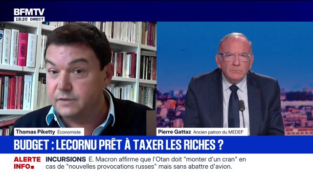 Taxe Zucman: Le premier impôt de ces dernières années, c'est évidemment l'inflation , affirme Thomas Piketty, économiste