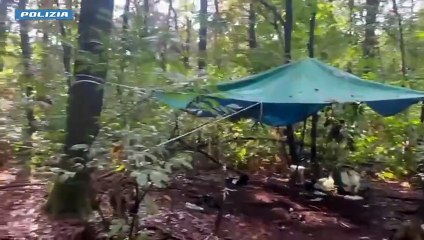 Appiano Gentile, arrestato pusher di 16 anni in un bivacco nel bosco
