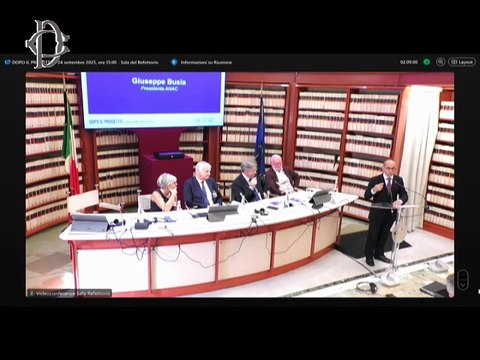 Roma - ​Dopo il progetto - Interviene Trancassini (24.09.25)