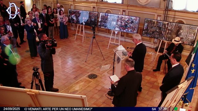 Roma - ​Arte per un neo umanesimo - Interviene Trancassini..(24.09.25)