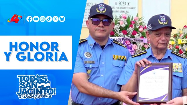 🚔👮‍♂️ Policía Nacional rinde homenaje a oficiales que dieron su vida por la patria