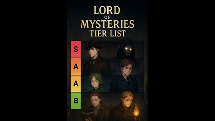 Lord of the Mysteries Season 1 Tier List | Klein, Dunn, Audrey & More!