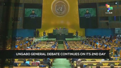 FTS 12:30 24-09: UNGA 80 General Debate continues on its 2nd day