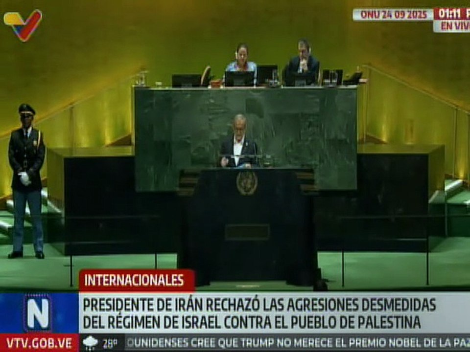 Presidente Masoud Pezeshkian: Irán jamás ha tratado de fabricar ni fabricará un arma nuclear