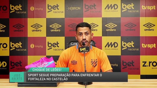 Sport segue preparação para enfrentar o Fortaleza no Castelão
