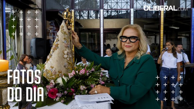 Fé e emoção marcam visita da Imagem Peregrina de Nossa Senhora de Nazaré ao Grupo Liberal