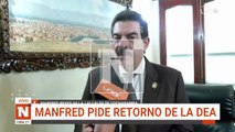 Manfred plantea el retorno de la DEA para luchar contra el narcotráfico en Bolivia