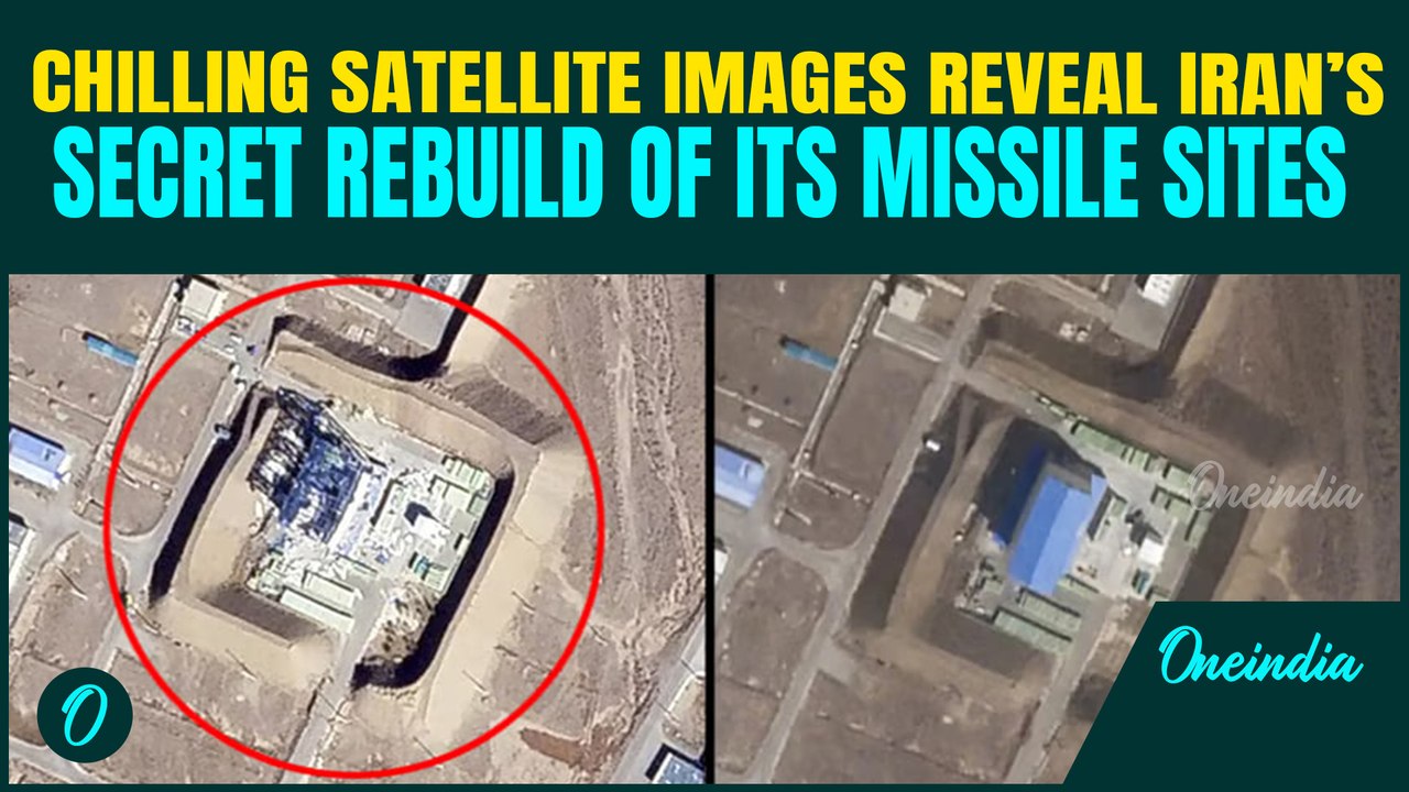 Iran Rebuilding Missile Sites DESTROYED by Israel | SHOCKING Satellite Images Reveal Major Exposé