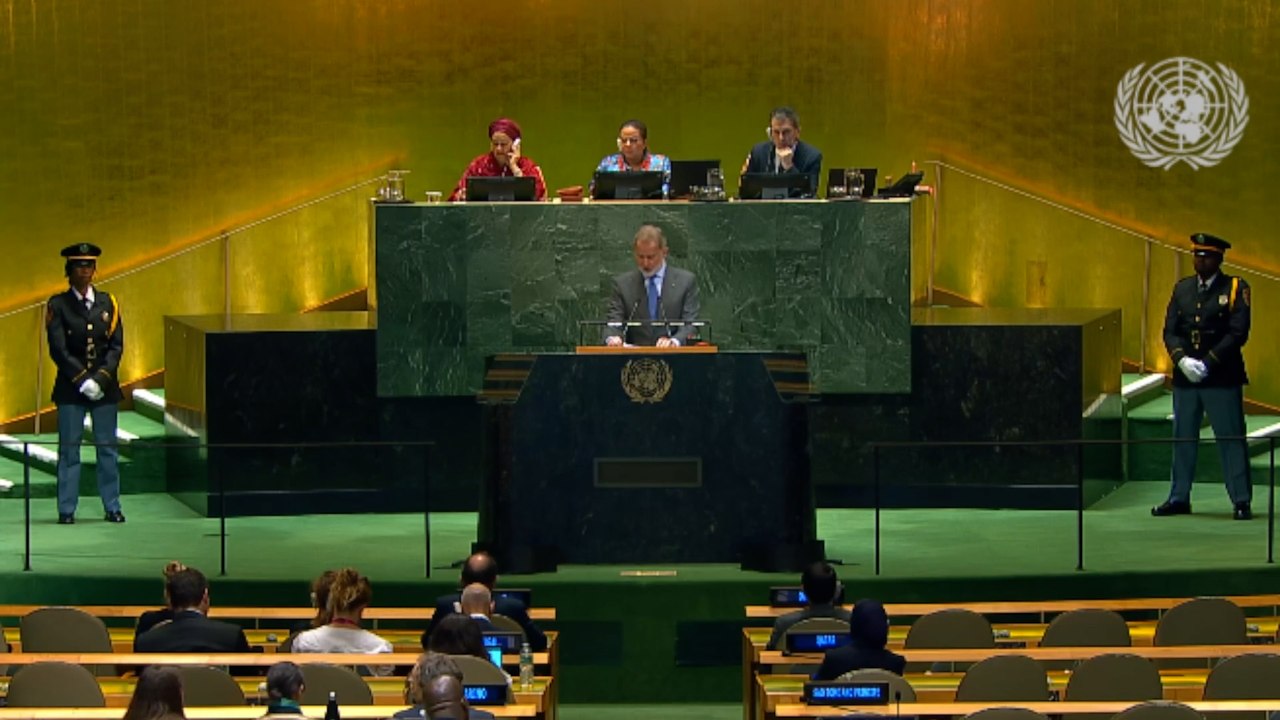 La petición de Felipe VI a Israel en la Asamblea de la ONU: "Exigimos que detengan ya esta masacre"
