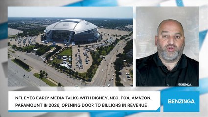 NFL Eyes Early Media Talks With Disney, NBC, Fox, Amazon, Paramount In 2026, Opening Door To Billions In Revenue