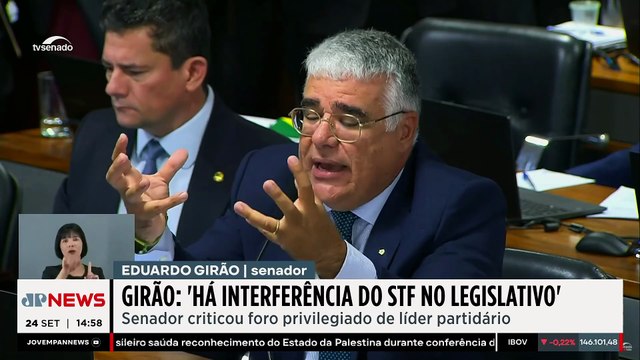 Girão acusa STF de “chantagens e interferências” | TEMPO REAL