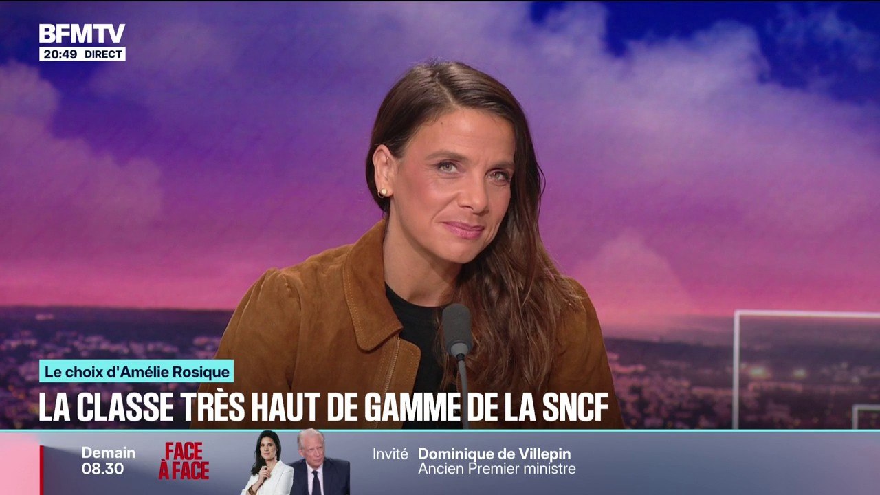 LE CHOIX D'AMÉLIE ROSIQUE - La classe très haut de gamme de la SNCF