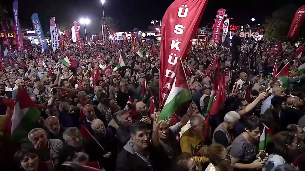 CHP'den ''Filistin' e Destek'' mitingi