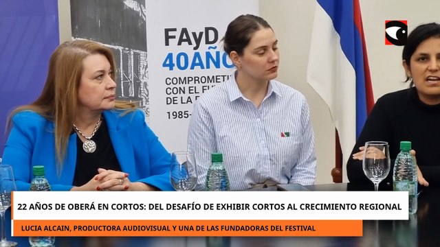 22 años de Oberá en Cortos, del desafío de exhibir cortos al crecimiento regional
