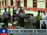 XIII Festival Internacional de Percusión vibra en el Centro Nacional de Acción Social por la Música
