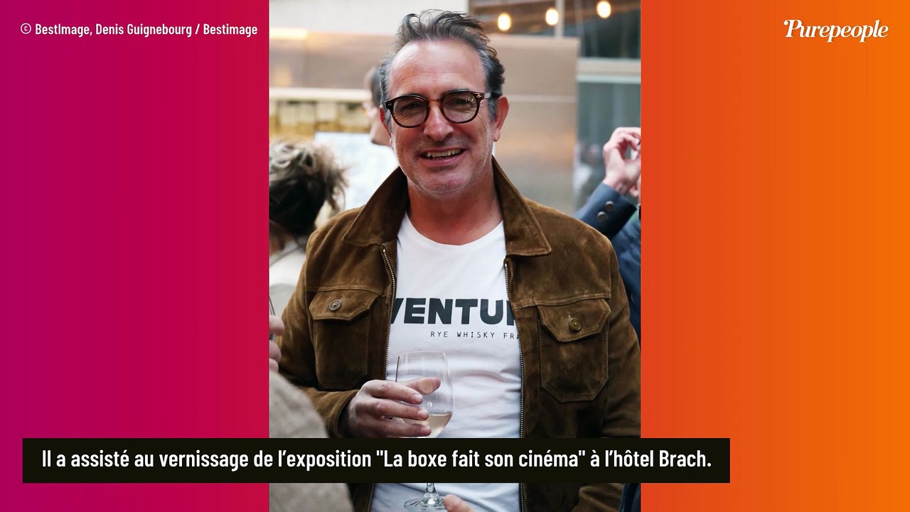 Jean Dujardin réapparaît en soirée : le père des filles de Nathalie Péchalat célèbre une autre passion que le cinéma avec Philippe Caverivière