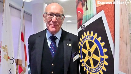 Rotary event Best Foot Forward holds it's presentations in Wolverhamton's Mayors Parlour.