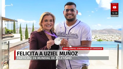 Maru Campos reconoce triunfo de Uziel Muñoz en Mundial de Atletismo 2025