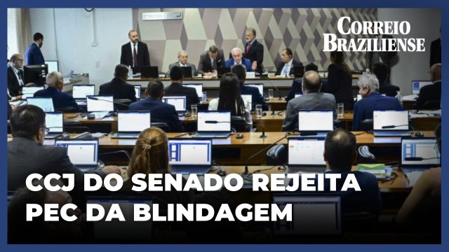 CCJ do Senado rejeita PEC da Blindagem por unanimidade e arquiva proposta
