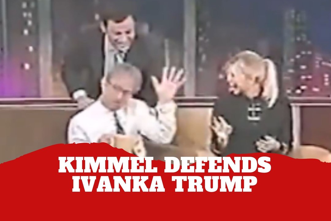 Jimmy Kimmel steps in as Andy Dick harasses Ivanka Trump in resurfaced clip