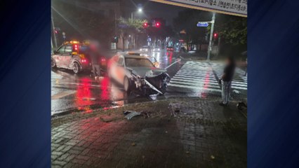 강원 원주서 "승용차 뺑소니"...경찰, 운전자 추적 / YTN