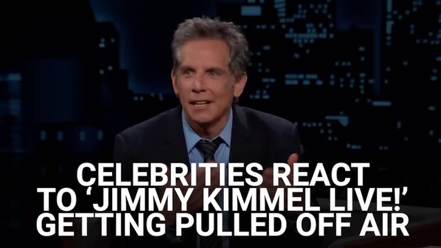 Ben Stiller And Way More Hollywood Names React To Jimmy Kimmel Getting Pulled Off The Air