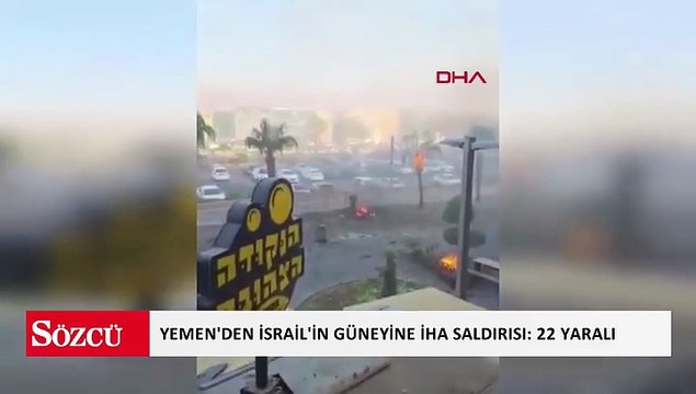 Yemen'den İsrail'in güneyine İHA saldırısı: 22 yaralı