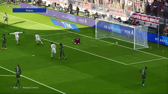 Thrilling Serie A Match AC Milan vs Napoli – PES 2021 Gameplay